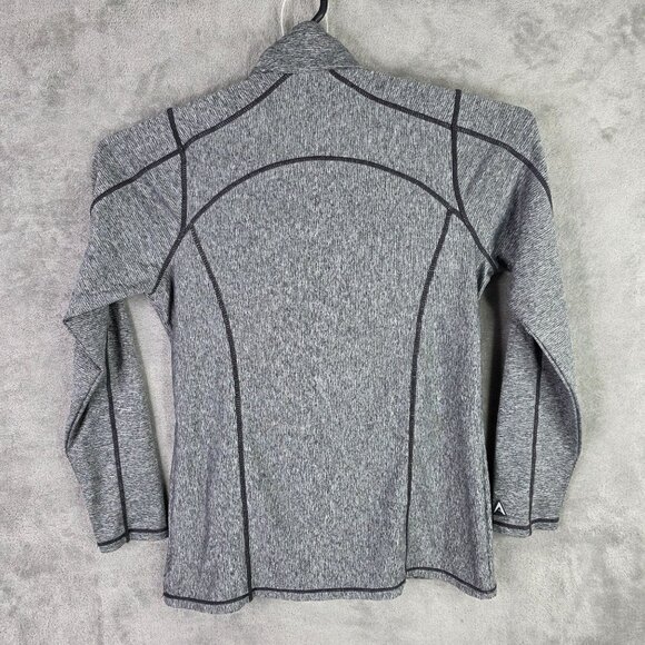 Womens Antigua Gray Oklahoma Sooners Pullover Top 1/4 Zip Athletic Stretch M - Picture 5 of 8